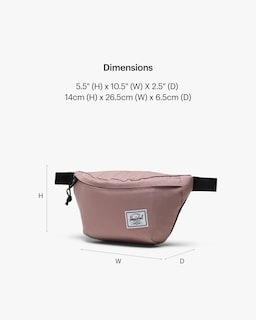 Foto 2 | Riñonera Herschel Supply Co. Rosa Fresno Clásica - Eco-Friendly - Venta Internacional