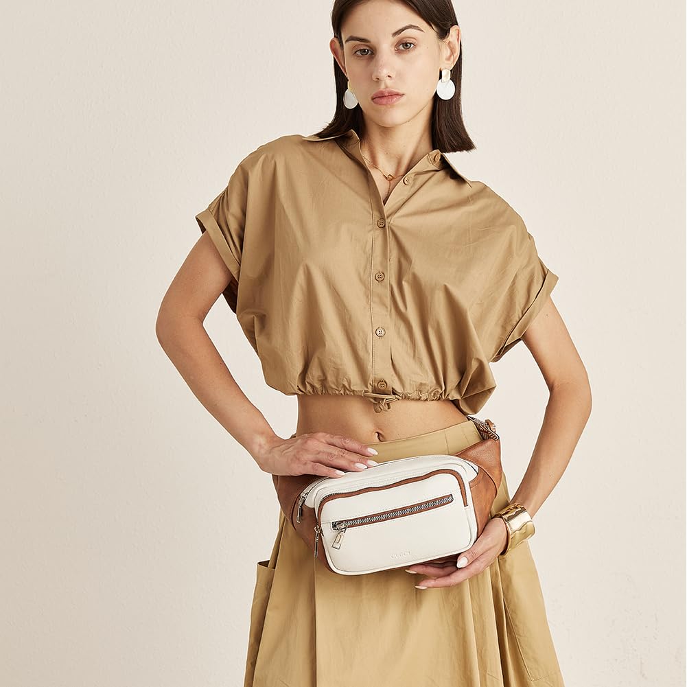 Foto 4 pulgar | Riñonera Cluci Leather Para Mujer, Bandolera, Viajes Y Gimnasio - Venta Internacional.