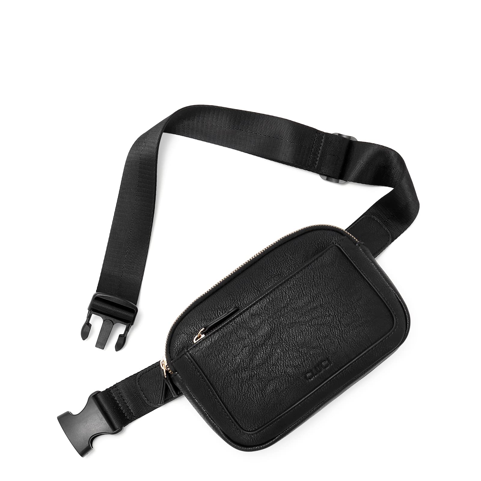 Foto 2 pulgar | Riñonera Cluci De Piel Vegana Para Mujer, Color Negro, De Fanny Pack - Venta Internacional.