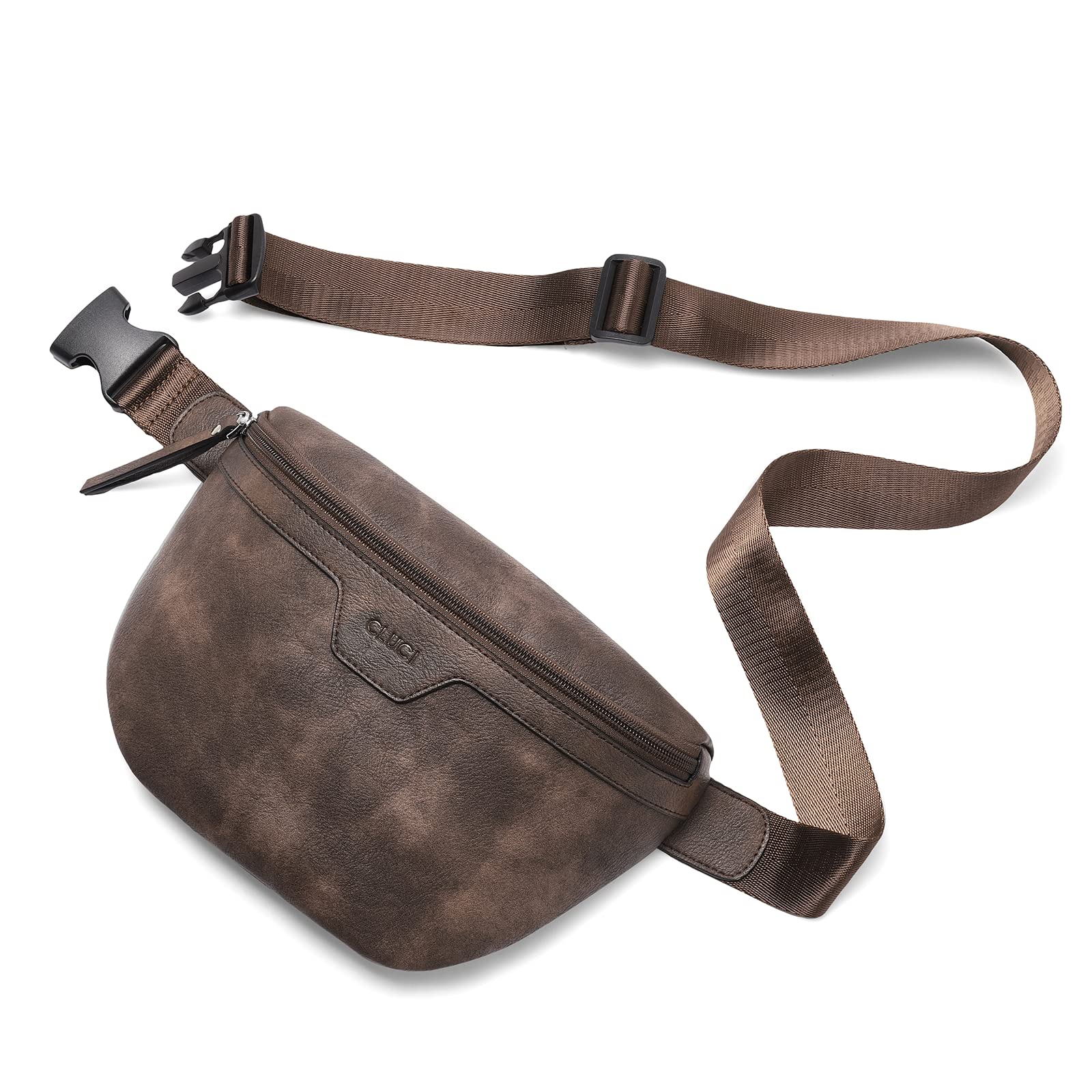 Riñonera Fanny Pack Cluci Fashion De Piel Vegana Unisex - Venta Internacional.