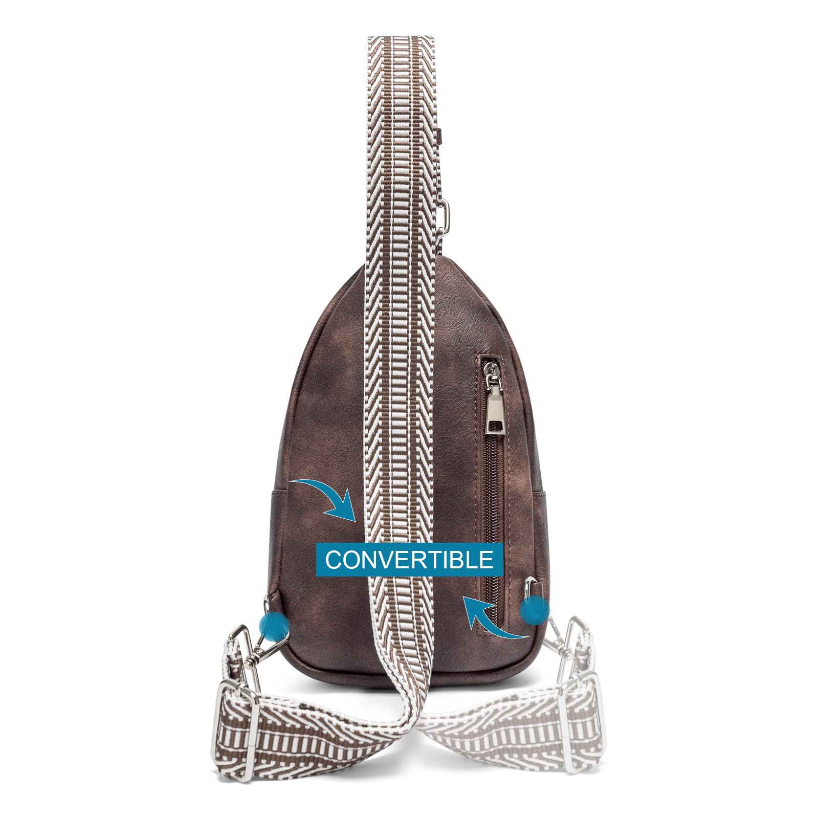 Foto 8 pulgar | Riñonera Cluci Small De Piel Vegana Para Mujer - Venta Internacional.