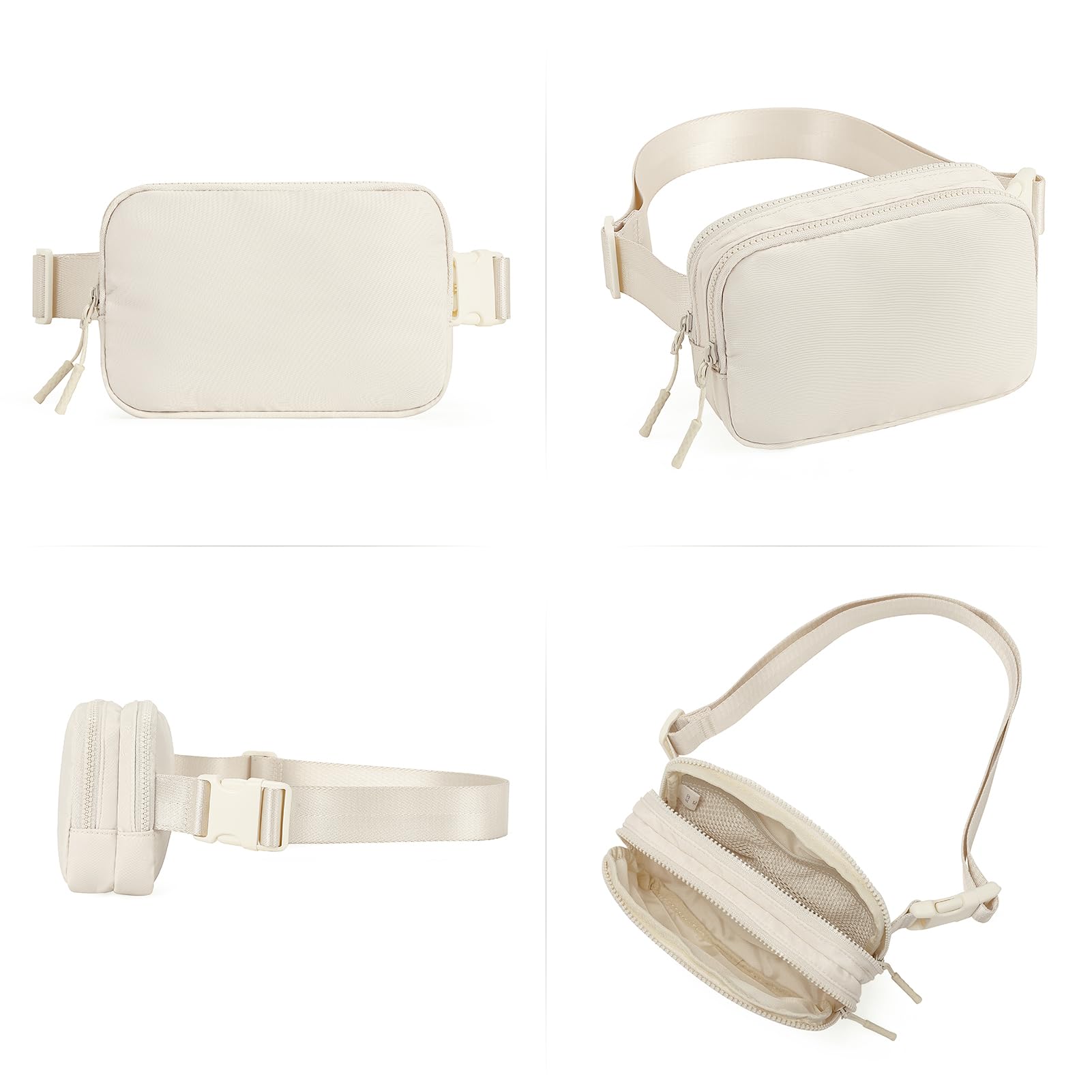 Foto 6 pulgar | Riñonera Pequeña Fanny Pack Cluci Para Mujer, Nailon, Color Negro - Venta Internacional.