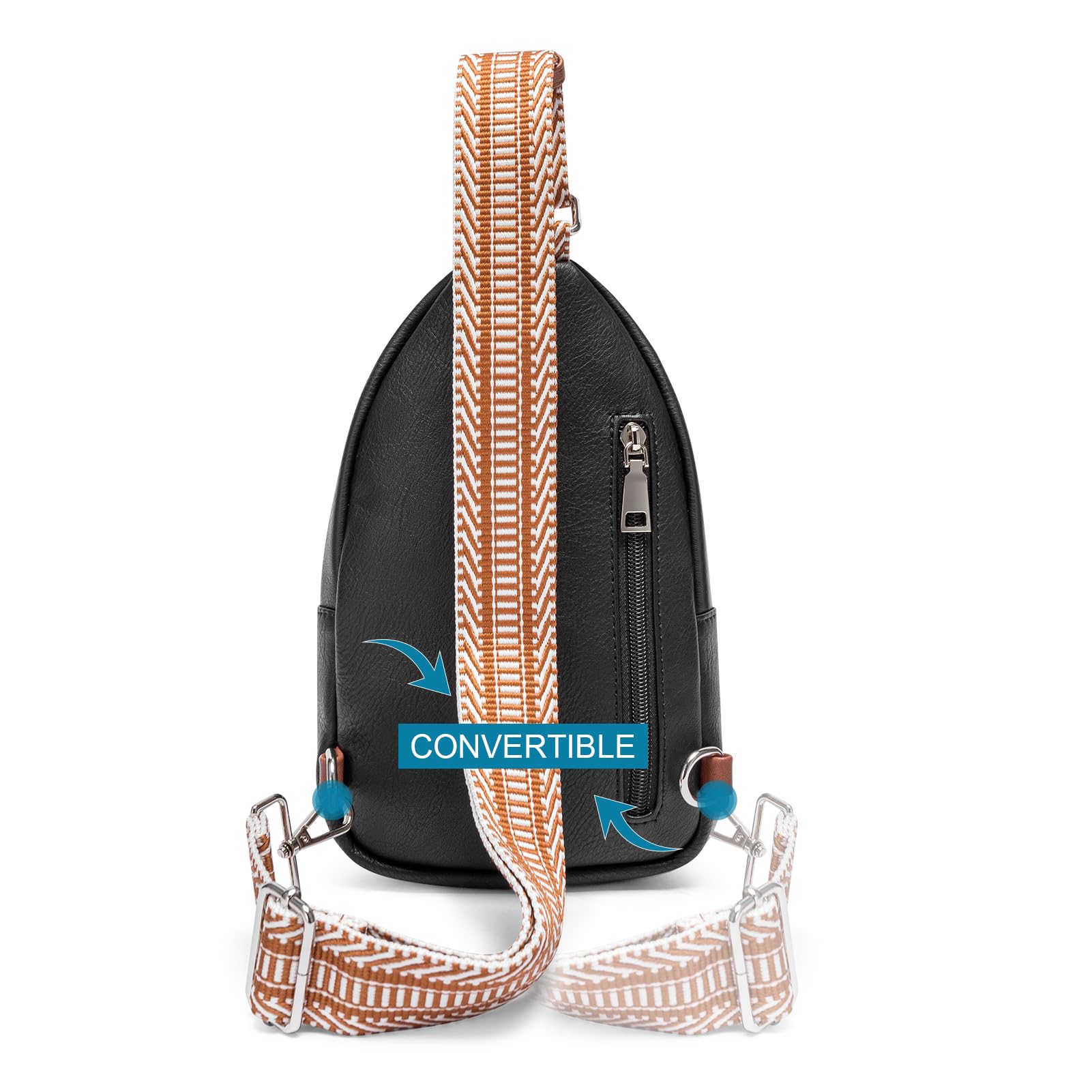 Foto 8 pulgar | Riñonera Cluci Small De Piel Vegana Para Mujer - Venta Internacional.