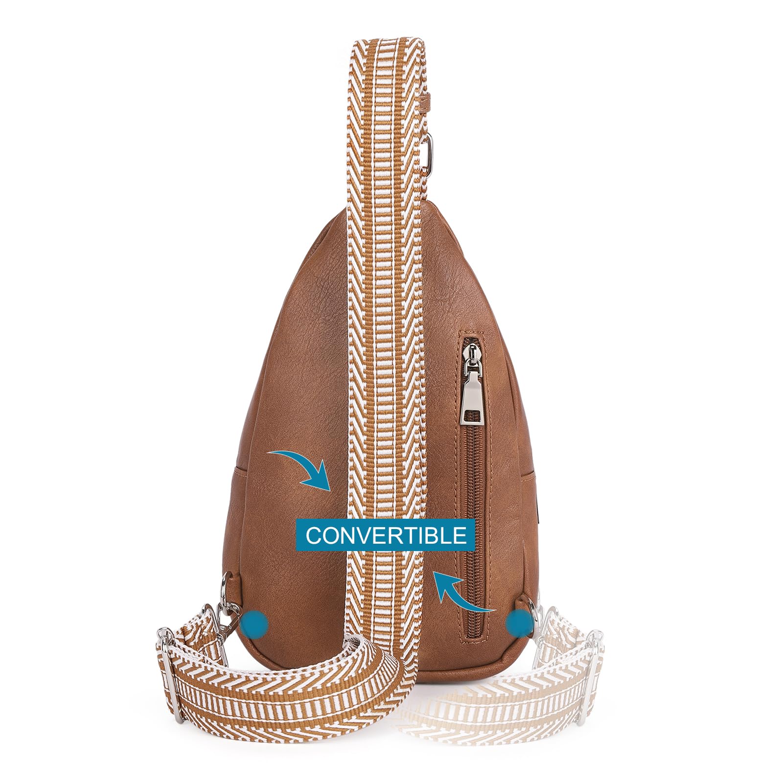 Foto 8 pulgar | Riñonera Cluci Small De Piel Vegana Para Mujer - Venta Internacional.