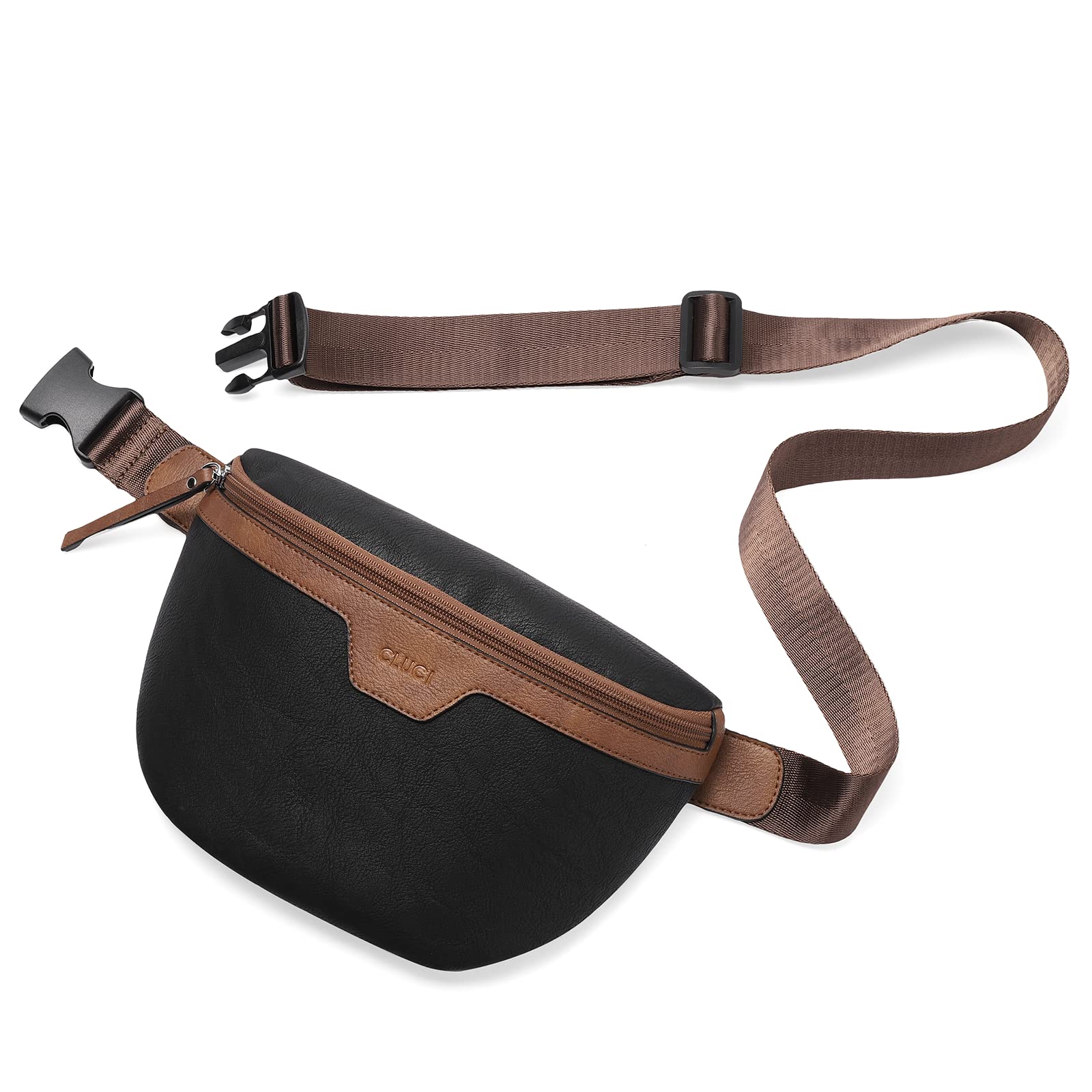 Riñonera Fanny Pack Cluci Fashion De Piel Vegana Unisex - Venta Internacional.