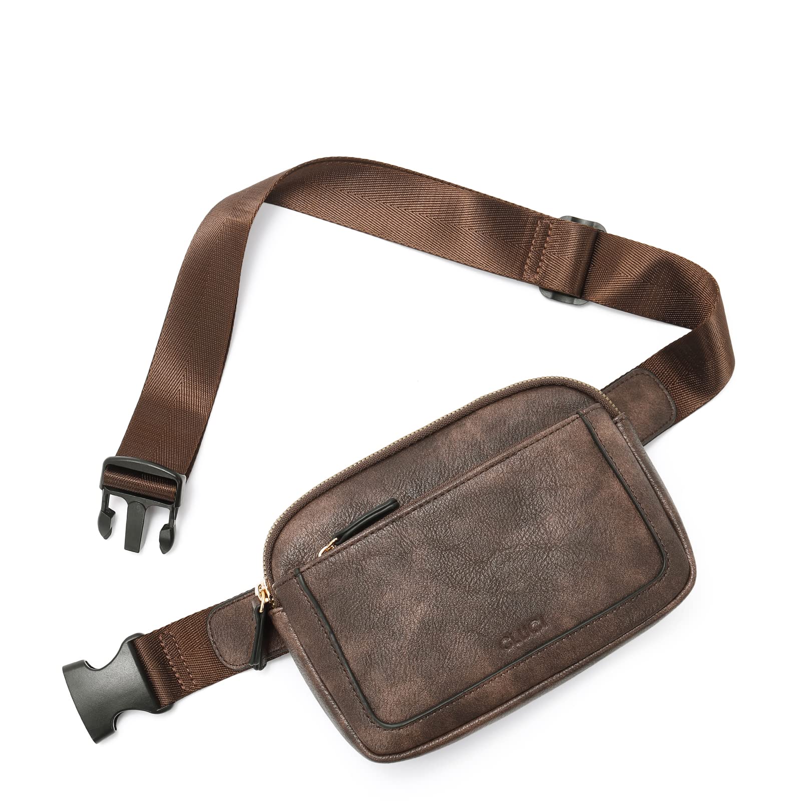 Foto 1 | Riñonera Cluci De Piel Vegana Para Mujer, Color Negro, De Fanny Pack - Venta Internacional.