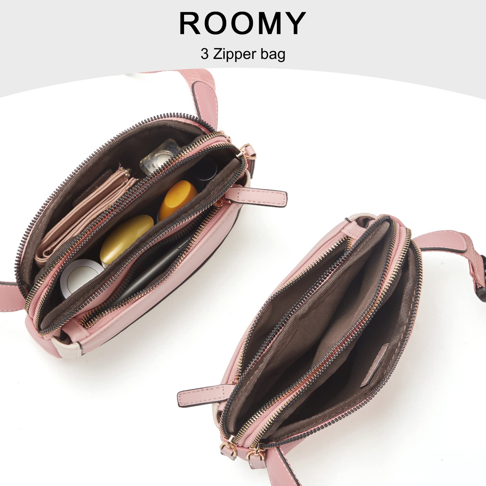 Foto 4 | Riñonera Cluci De Piel Vegana Para Mujer, Color Negro, De Fanny Pack - Venta Internacional.