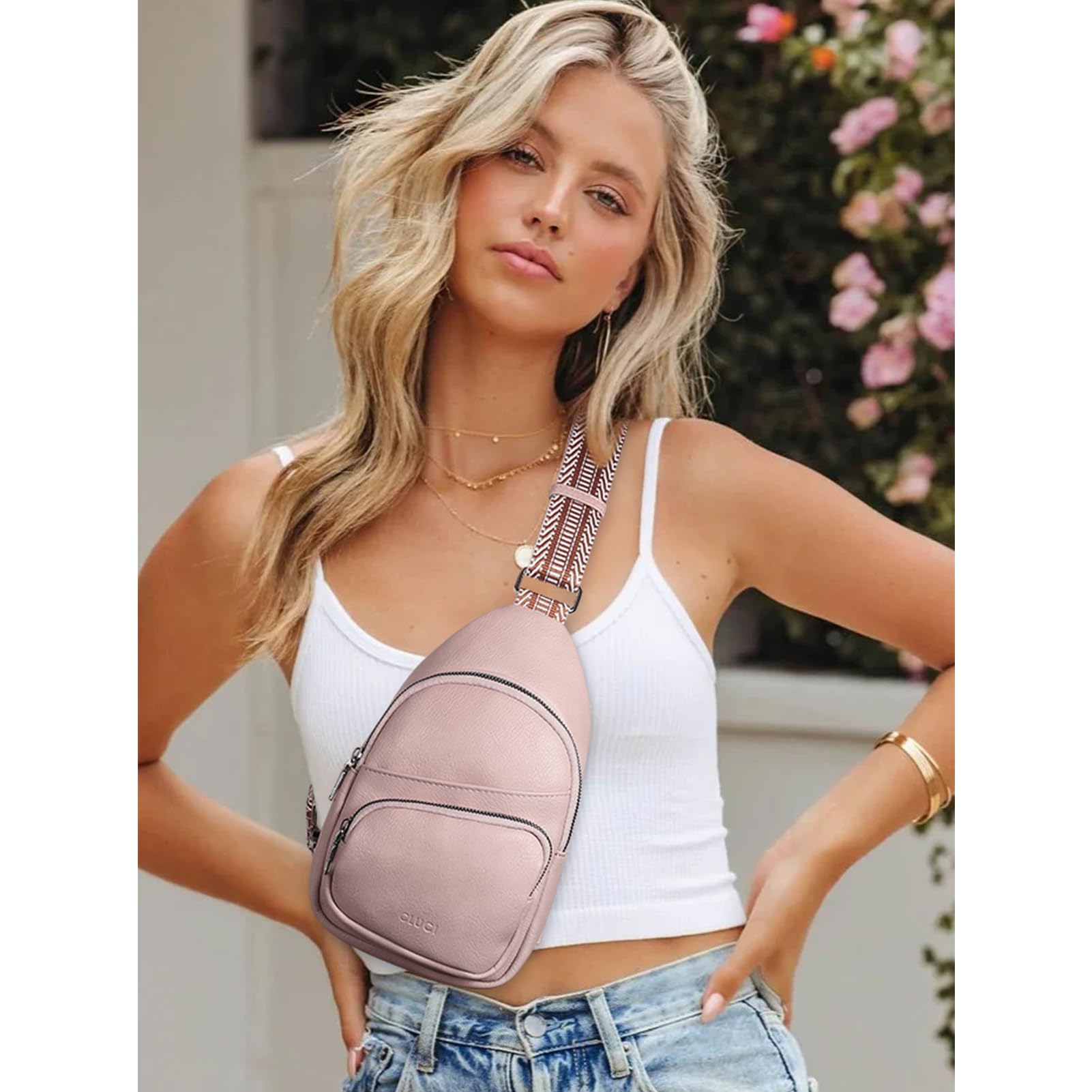 Foto 3 pulgar | Riñonera Cluci Small De Piel Vegana Para Mujer - Venta Internacional.
