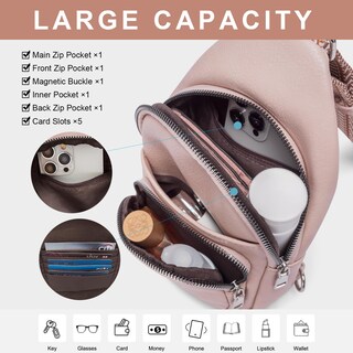 Foto 3 | Riñonera Cluci Small De Piel Vegana Para Mujer - Venta Internacional.