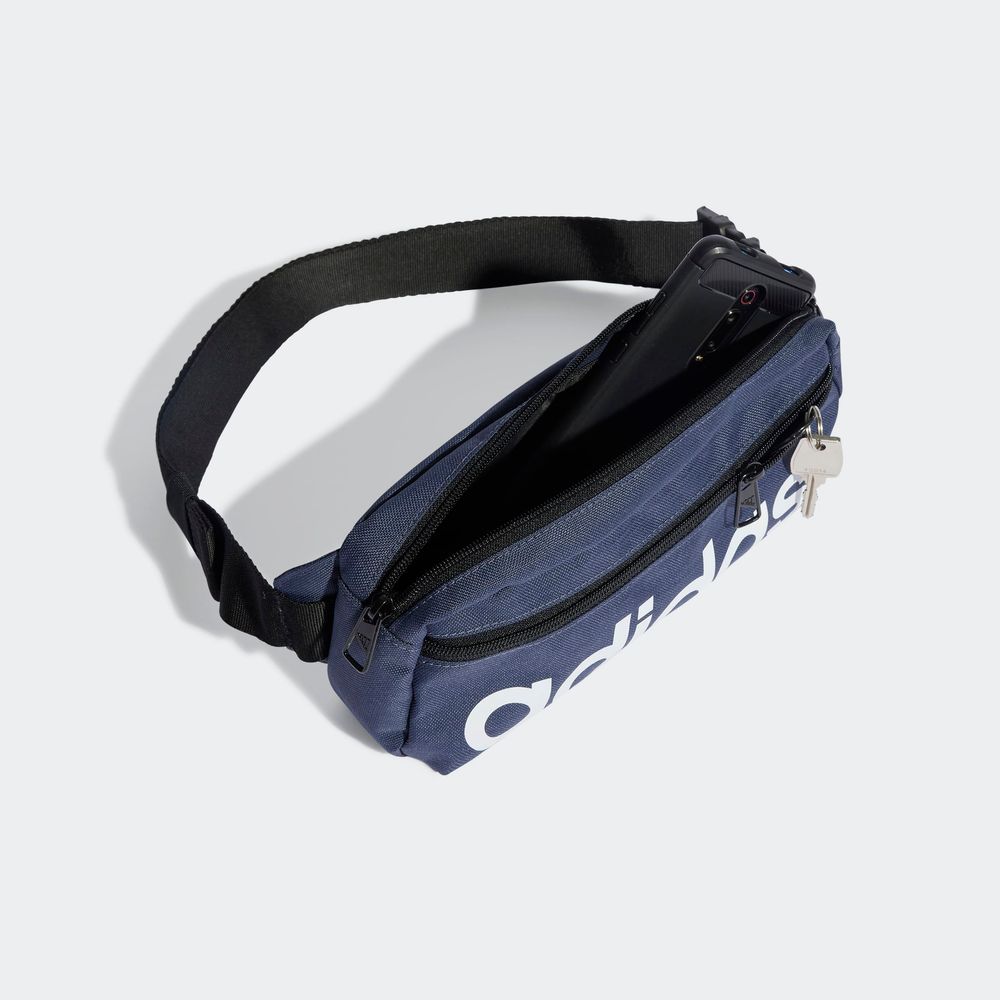 Foto 7 pulgar | Cangurera Essentials Adidas Azul Unisex