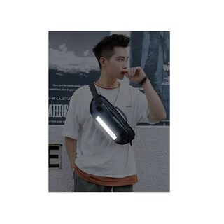 Foto 3 | Canguera Riñonera Impermeable Hombre Antirrobo Reflectante Eo Safe Imports Esi-15288 Negro