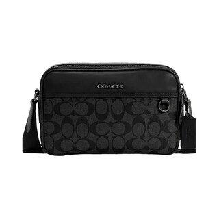 Foto 1 | Bolso Coach Crossbody Graham Signature Canvas C4149 Color Negro