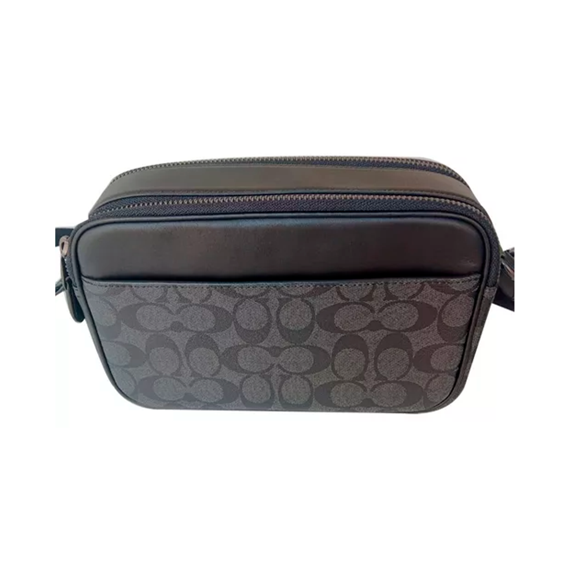 Foto 3 pulgar | Bolso Coach Crossbody Graham Signature Canvas C4149 Color Negro