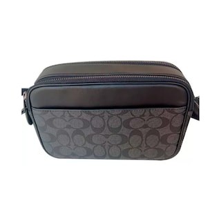 Foto 2 | Bolso Coach Crossbody Graham Signature Canvas C4149 Color Negro