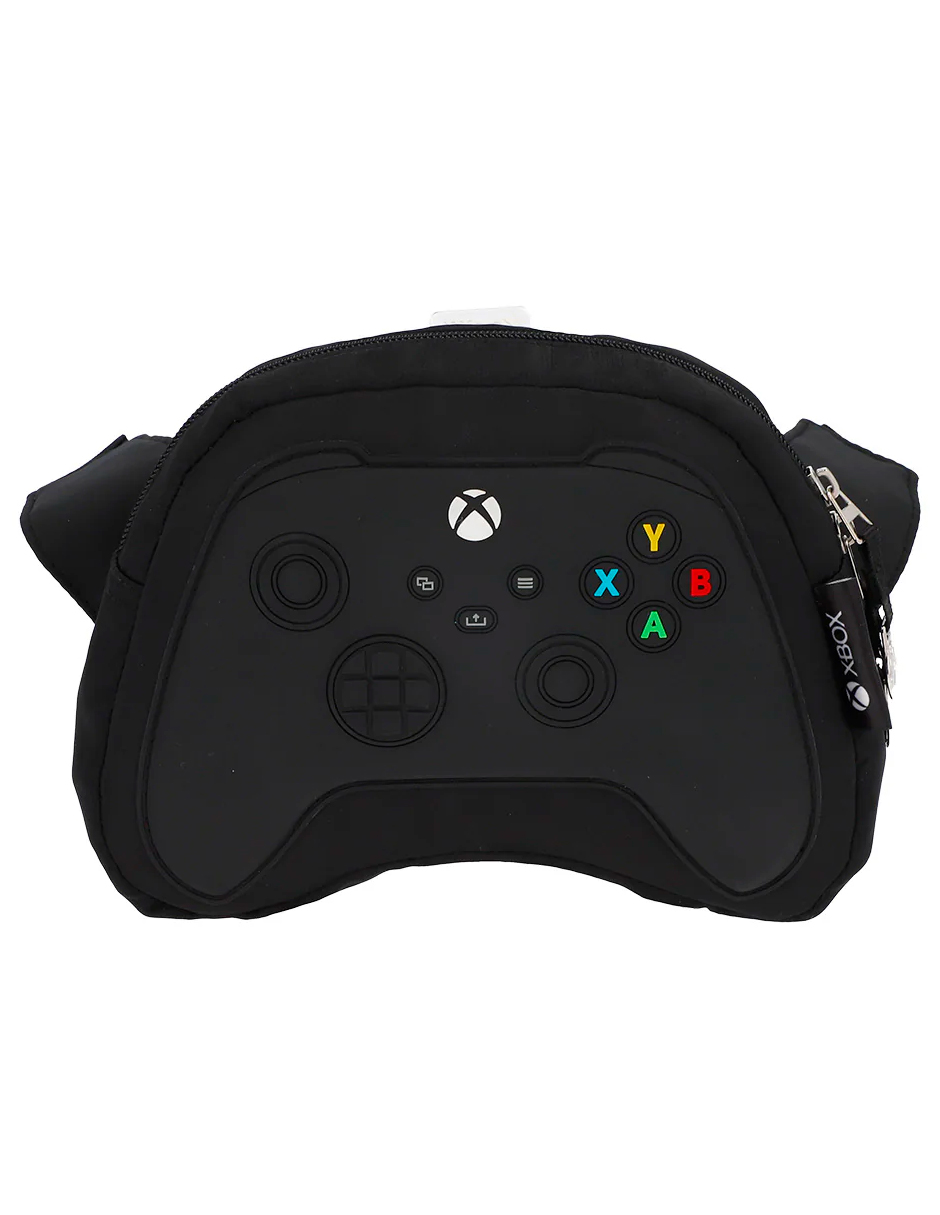Foto 1 | Cangurera Estuchera Negra Xbox Forma De Control Original