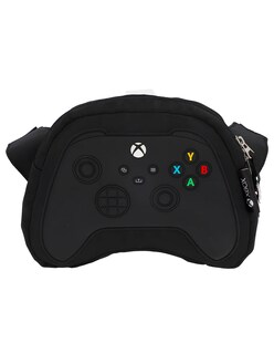 Foto 1 | Cangurera Estuchera Negra Xbox Forma De Control Original