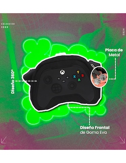 Foto 4 | Cangurera Estuchera Negra Xbox Forma De Control Original
