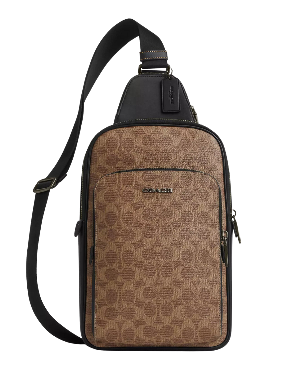 Riñonera Coach Ethan Pack CV918 Café