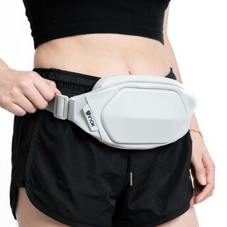 Foto 2 | Mochila Bandolera Pequeña Inok M-11, Antirrobo, Impermeable Y Ligera Para Hombre/mujer, Cangurera Color Plateado 500 Ml