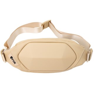 Foto 1 | Mochila Bandolera Pequeña Inok M-12, Antirrobo, Impermeable Y Ligera Para Hombre/mujer, Cangurera Color Beige 500 Ml
