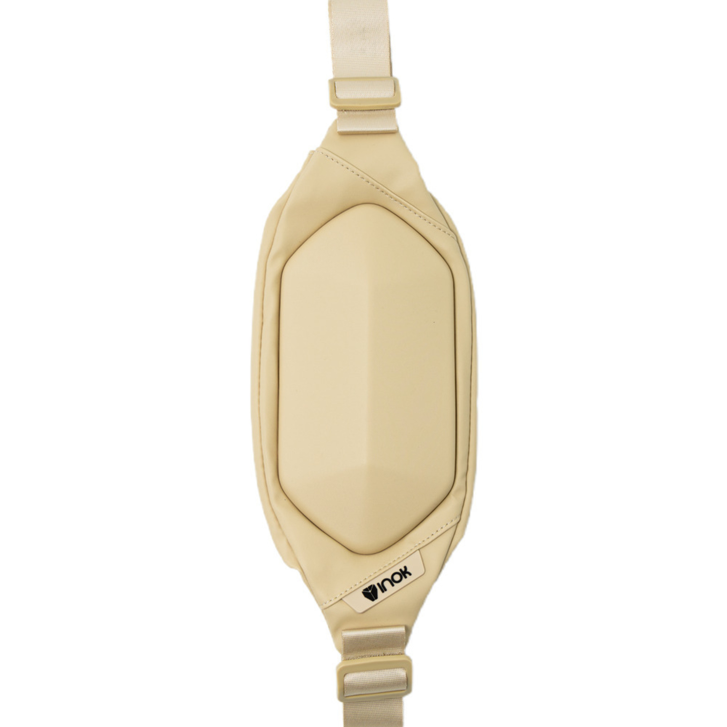 Foto 4 pulgar | Mochila Bandolera Pequeña Inok M-12, Antirrobo, Impermeable Y Ligera Para Hombre/mujer, Cangurera Color Beige 500 Ml