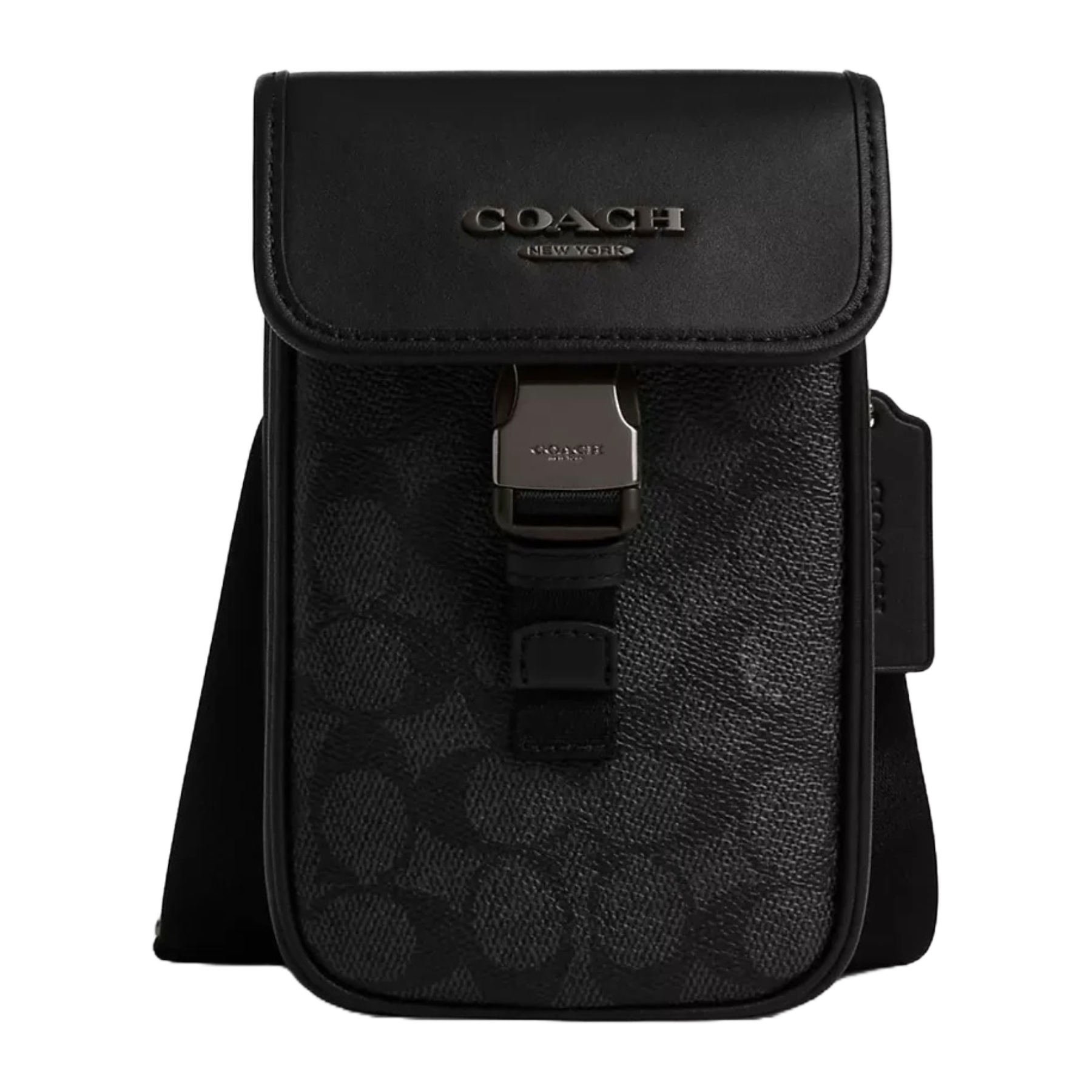 Bolso Coach Para Teléfono Ct885 Qbmi5 Negro