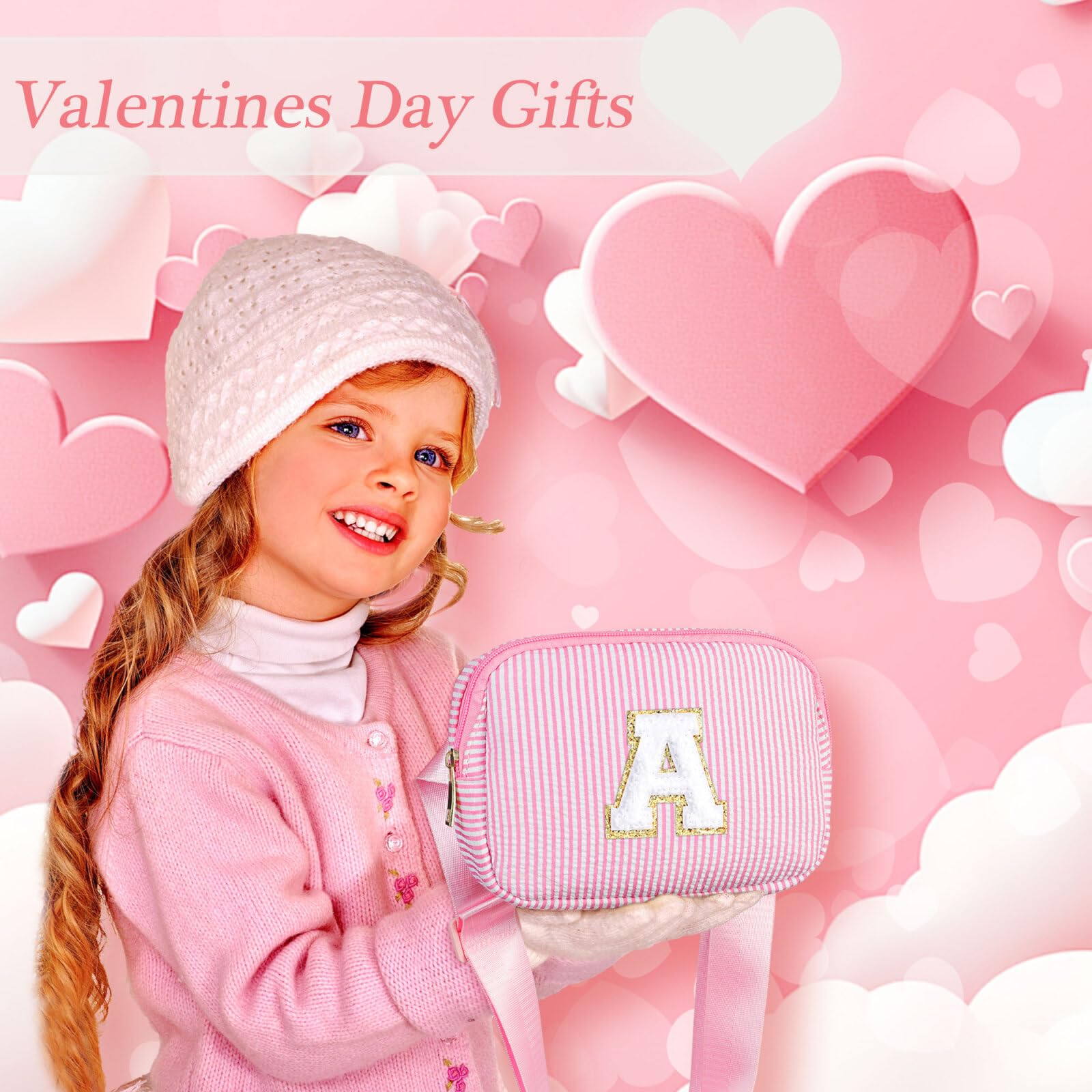 Foto 3 pulgar | Bandolera Yoolife Con Inicial Personalizada Morada Para Niñas - Venta Internacional.
