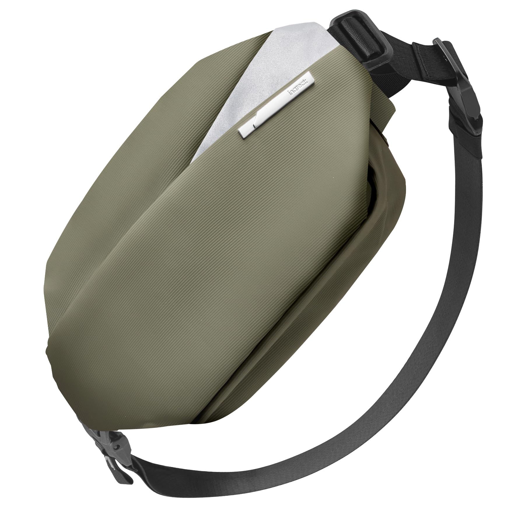 Foto 2 pulgar | Bandolera Inateck X 4 L Resistente Al Agua, Color Oliva - Venta Internacional.