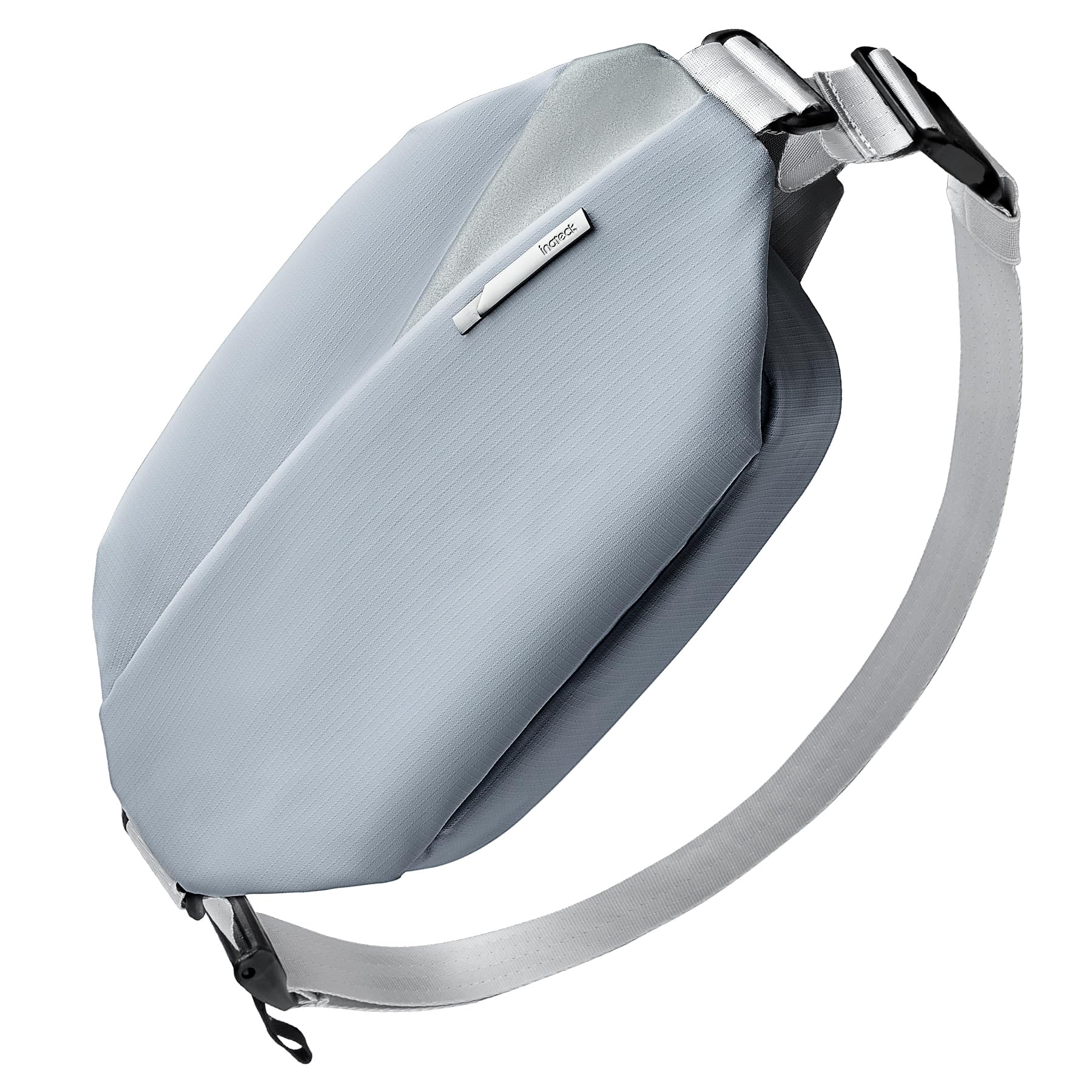Foto 2 pulgar | Bandolera Inateck Sling Bag X 4l, Resistente Al Agua, Gris Y Azul - Venta Internacional.
