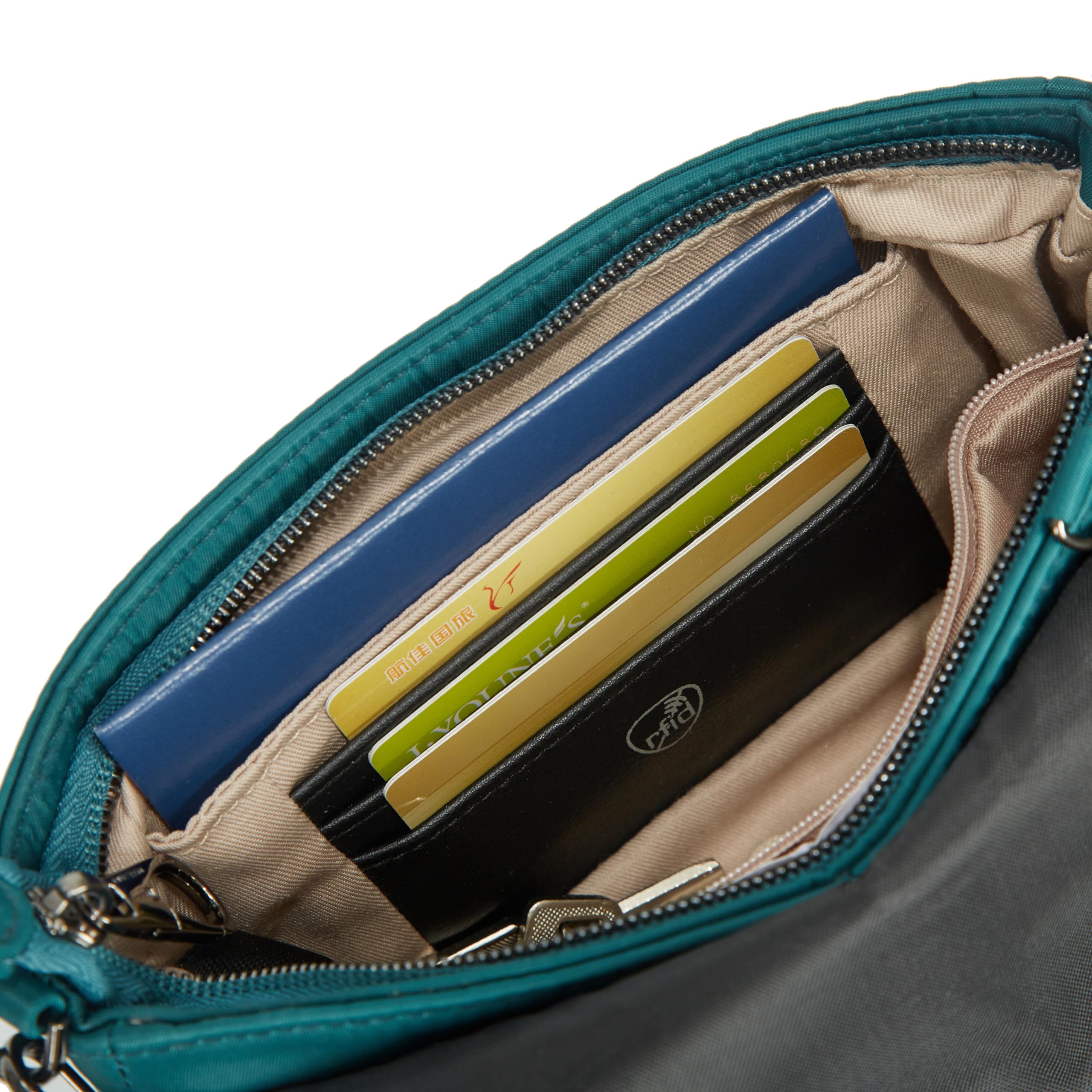 Foto 8 pulgar | Cangurera Travelon Anti-theft Addison Convertible Evergreen - Venta Internacional