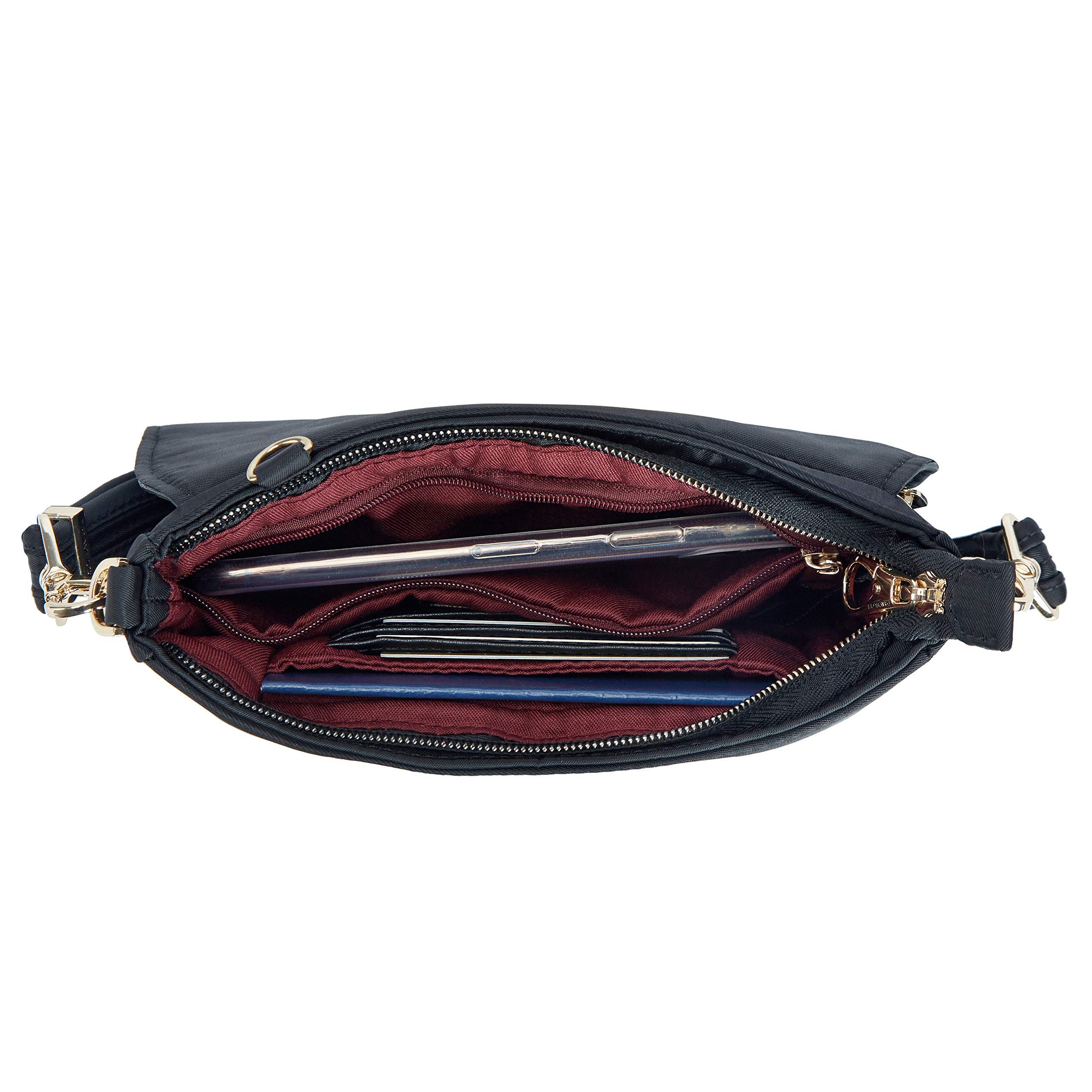 Foto 4 pulgar | Bag Travelon Anti-theft Addison Convertible Bandolera Y Cinturón - Venta Internacional.