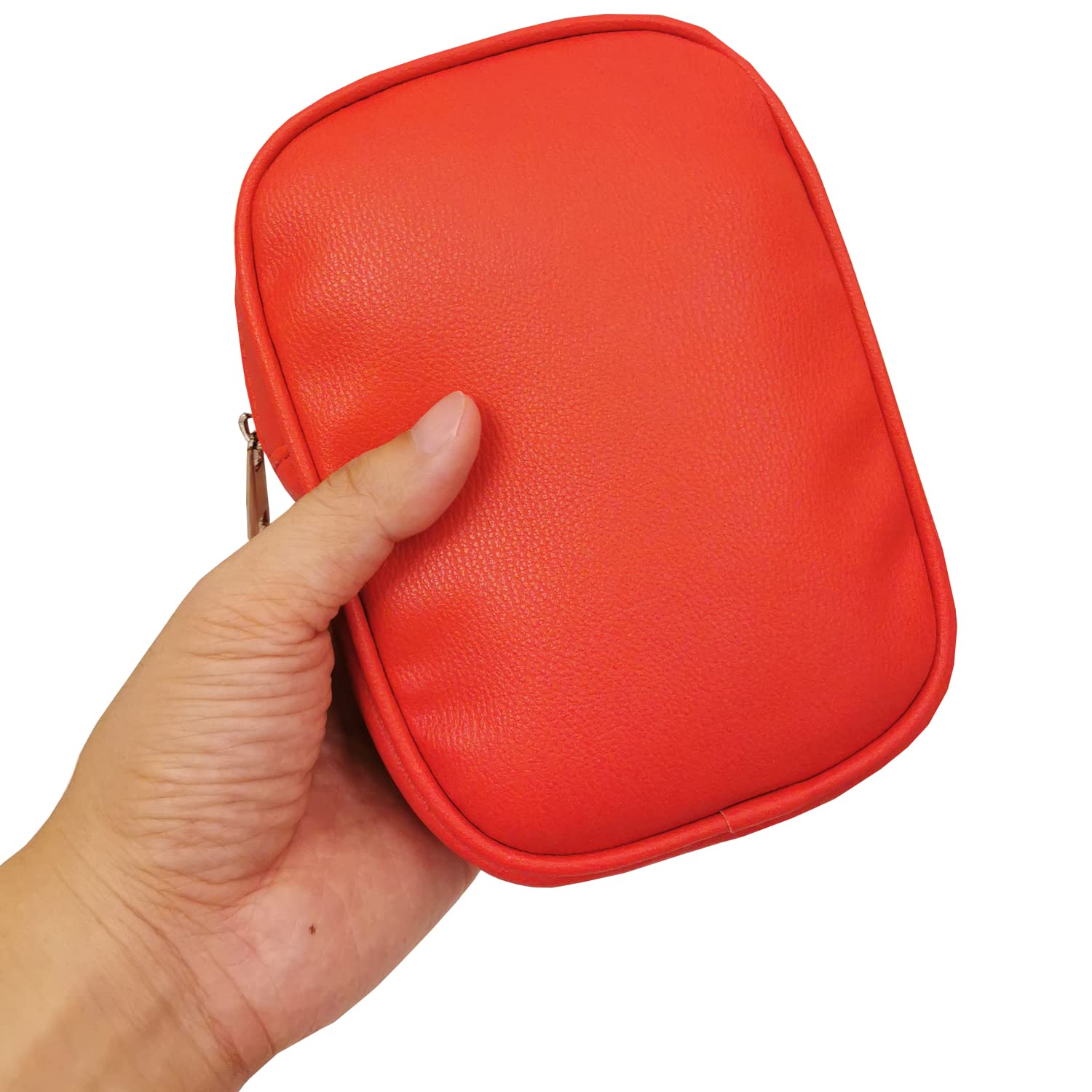 Foto 7 pulgar | Riñonera Larswon De Piel Sintética Roja Para Mujer - Venta Internacional.