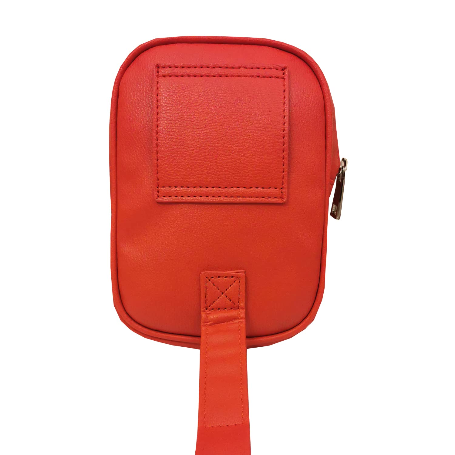 Foto 8 pulgar | Riñonera Larswon De Piel Sintética Roja Para Mujer - Venta Internacional.