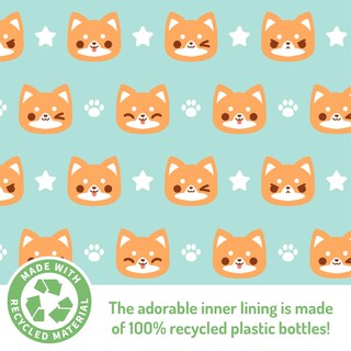 Foto 5 | Riñonera De Peluche Teeturtle Plushiverse Orange Shiba Inu - Venta Internacional.