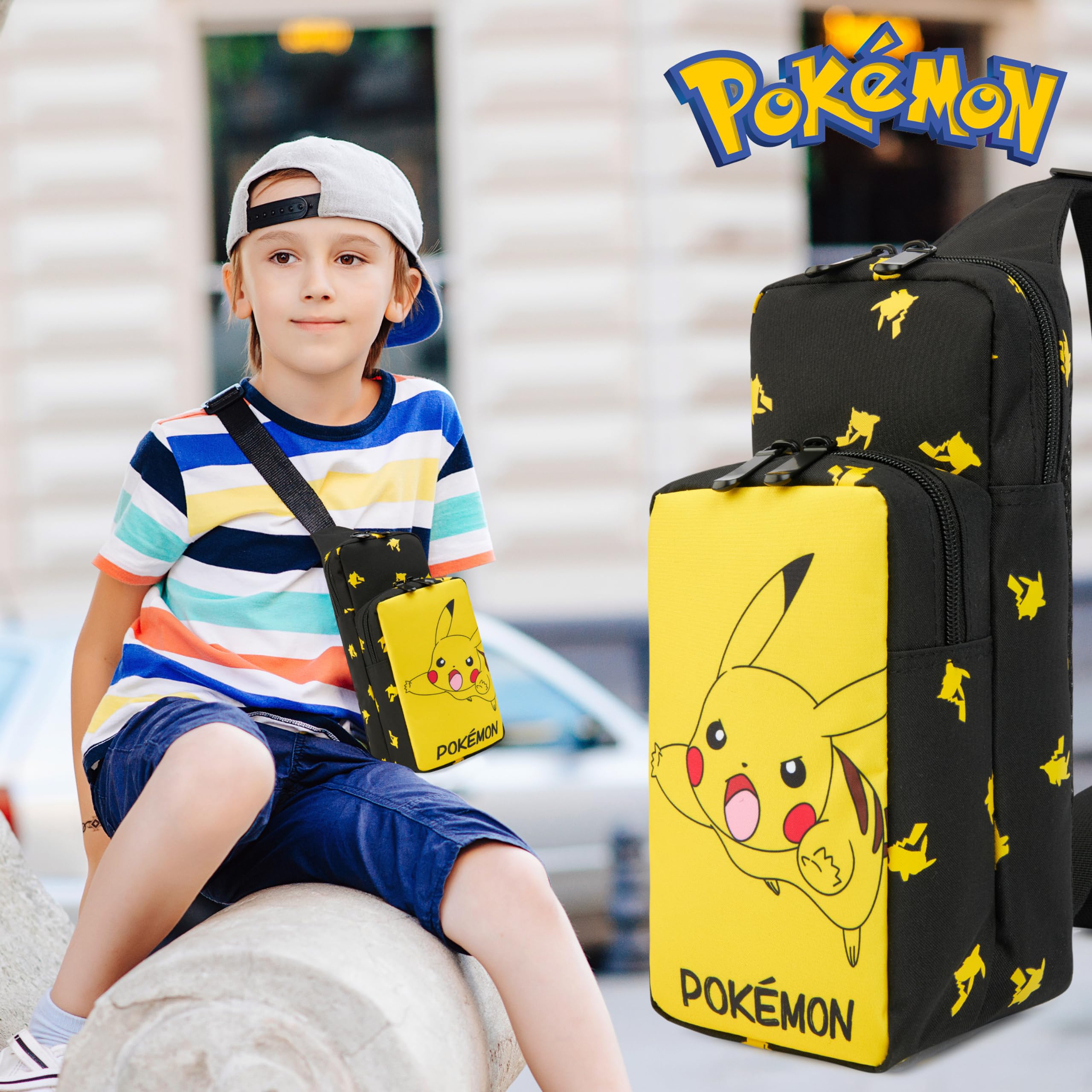 Foto 3 pulgar | Bandolera de Pokémon para Niños - Venta Internacional