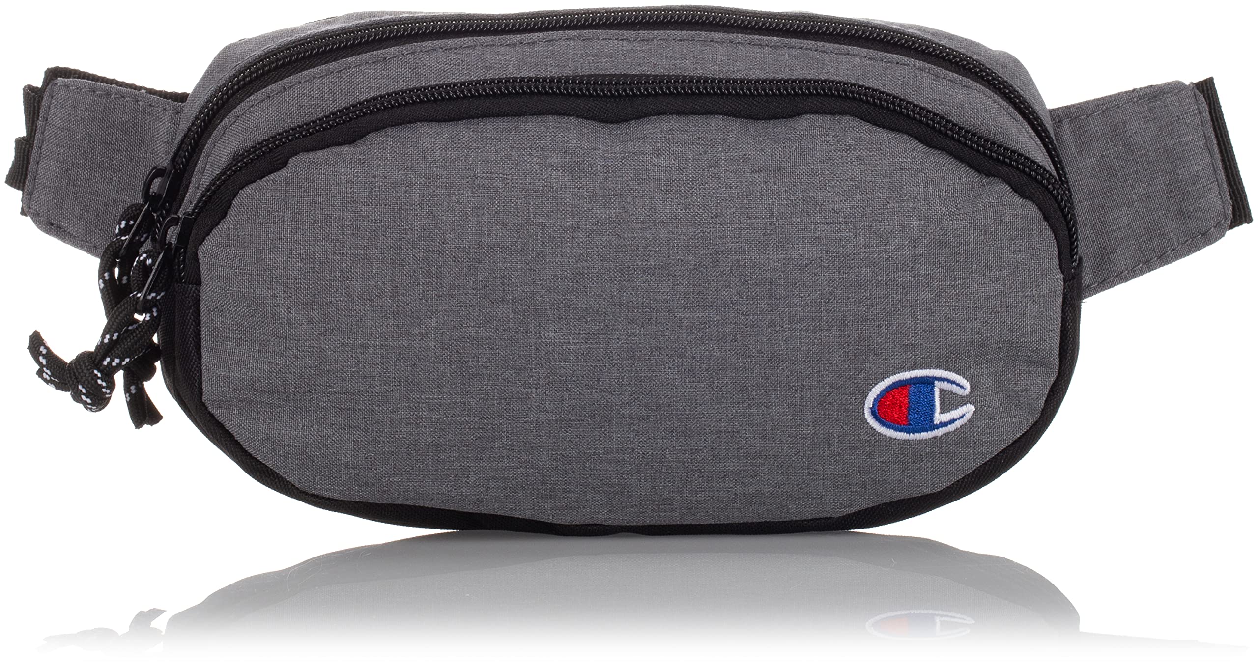 Riñonera Fanny Champion Signal Unisex Para Adultos, Color Gris Y Negro - Venta Internacional.