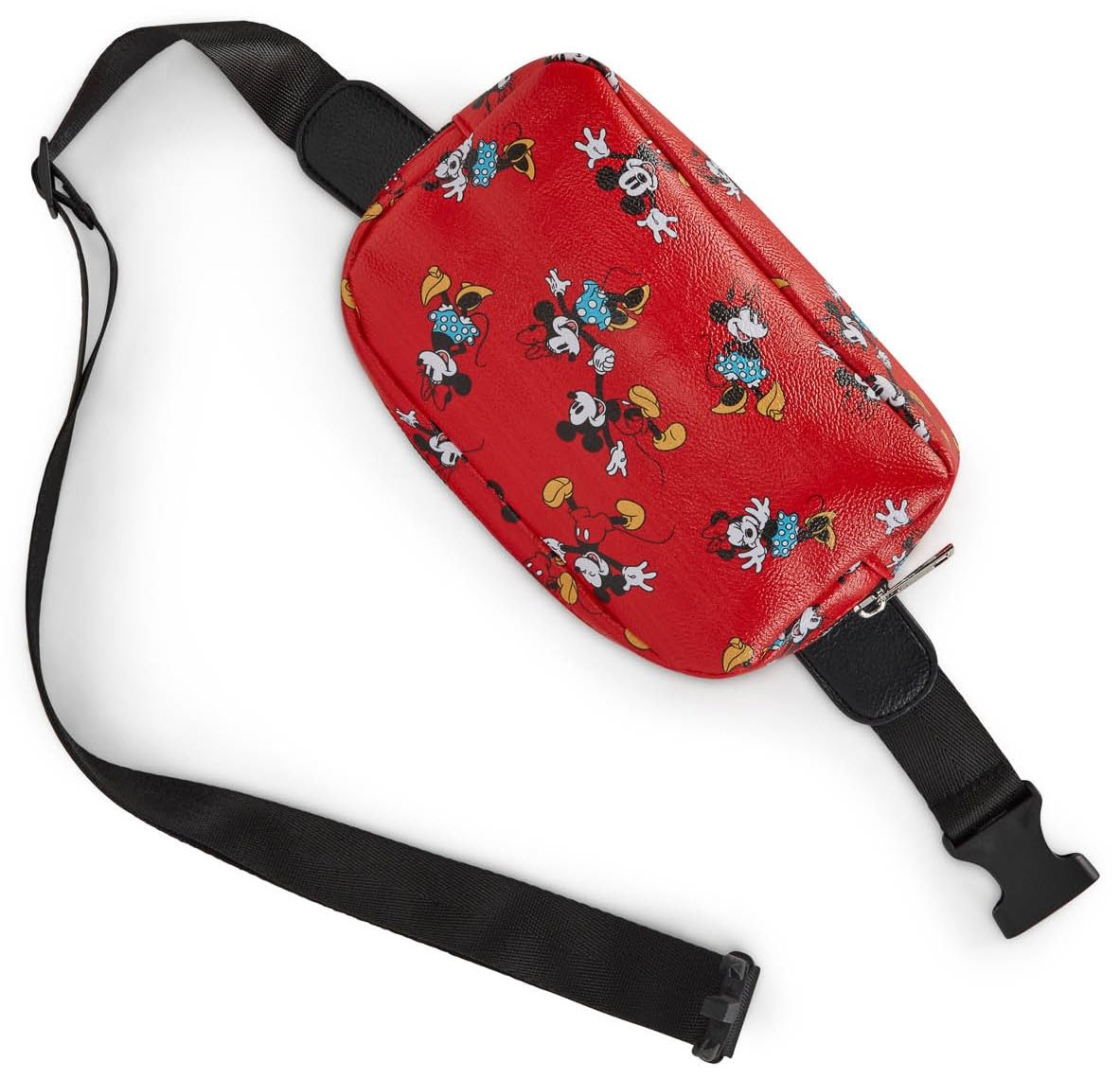 Foto 3 pulgar | Riñonera Disney Mickey Minnie Mouse Roja Para Mujer - Venta Internacional.