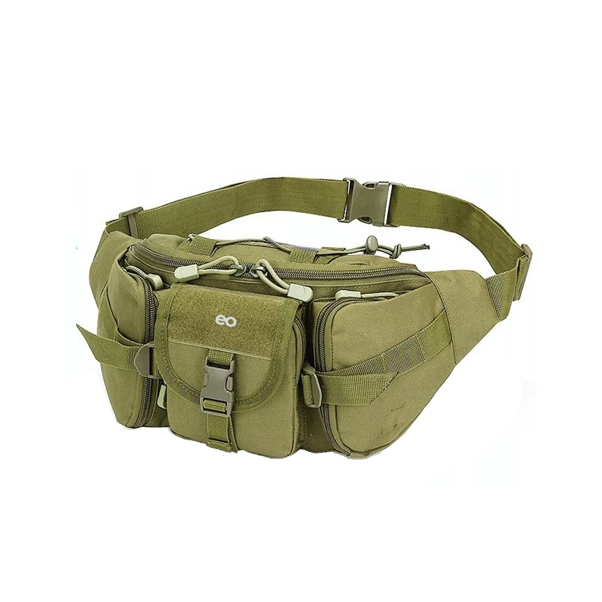 Cangurera Impermeable Riñonera Deportiva Eo Safe Imports Esi-10127-1 Verde