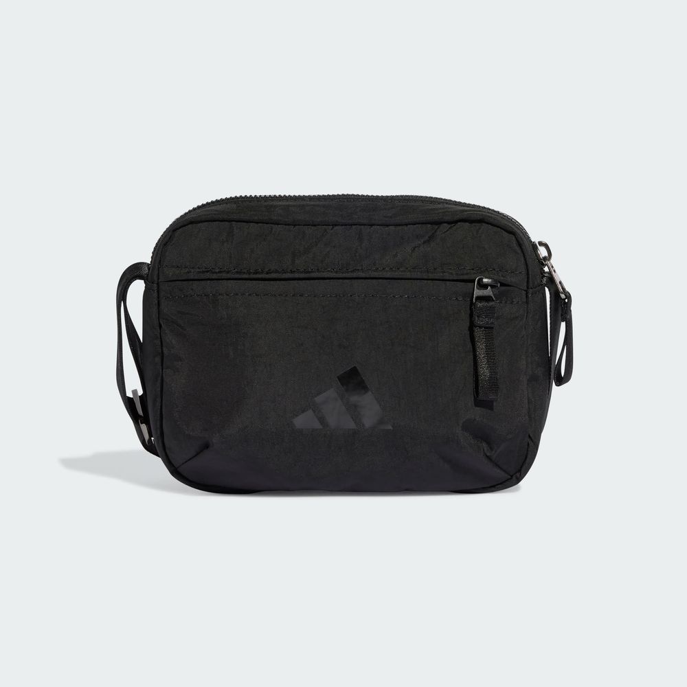 Foto 4 pulgar | Bolsa Festival Logo Adidas 3 Barras Adidas Negro Unisex