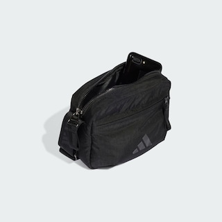 Foto 5 | Bolsa Festival Logo Adidas 3 Barras Adidas Negro Unisex
