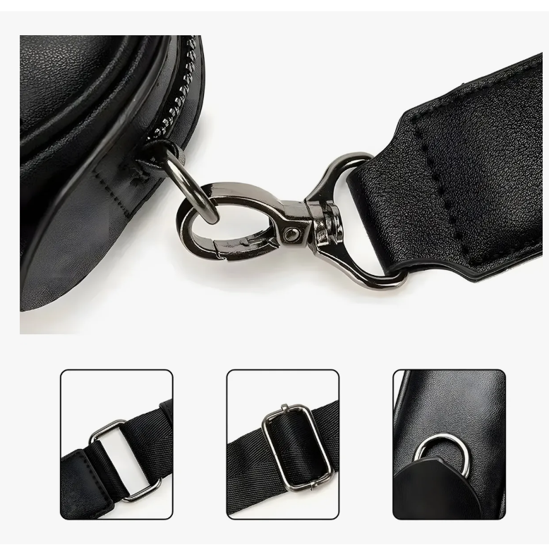 Foto 5 pulgar | Bolso Xtellar Bandolera Para Hombre De Cuero Crossbody Maletín Mode