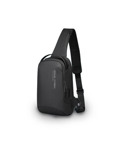 Foto 1 | Mochila Cruzada Urbana Marca Mark Ryden Modelo 7918 Color Negro Repelente Al Agua