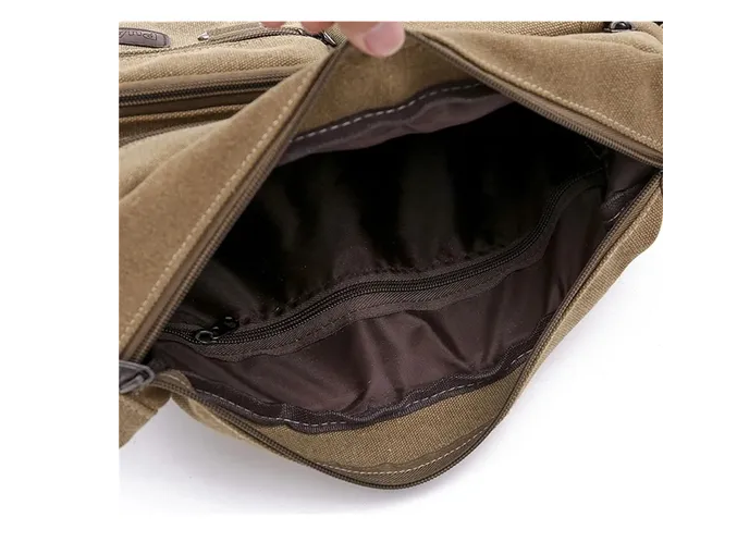 Foto 3 pulgar | Bolsos Xtellar Bandolera De Lona Para Hombre, Bandolera
