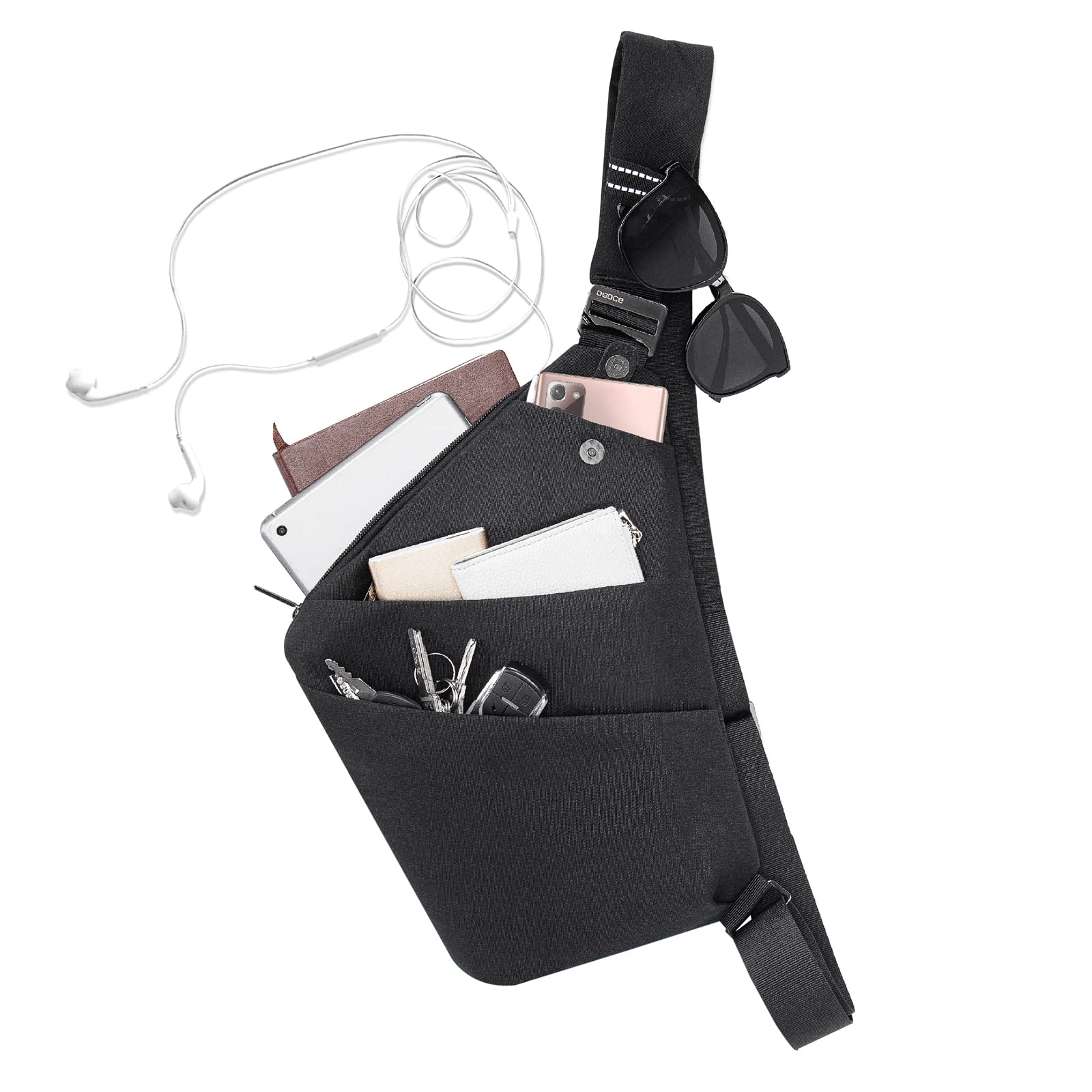 Foto 6 pulgar | Mochila De Hombro Osoce, Antirrobo, Impermeable, Unisex - Venta Internacional.