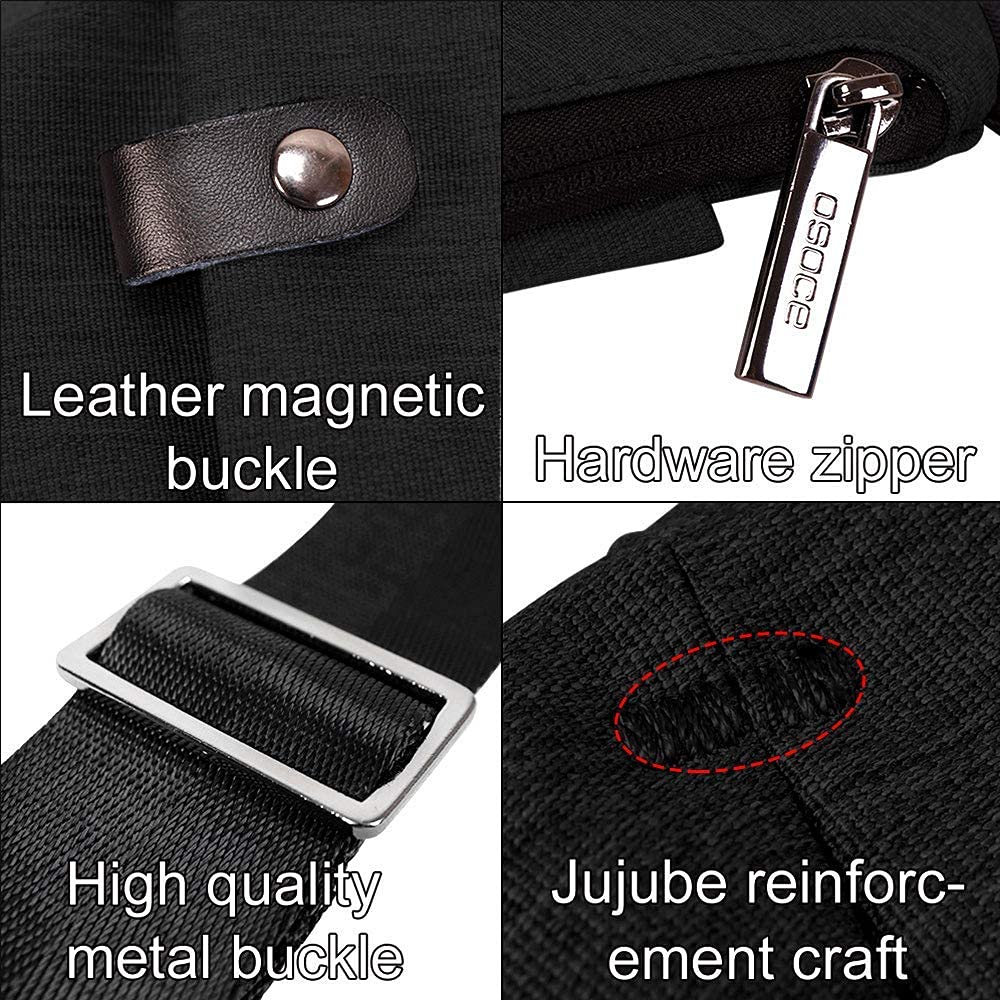 Foto 7 pulgar | Mochila De Hombro Osoce, Antirrobo, Impermeable, Unisex - Venta Internacional.