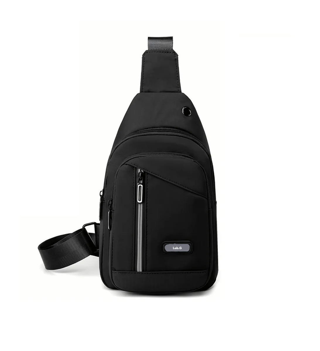 Foto 2 pulgar | Mochila Mensajero Impermeable Multifunción Cruzada Hombro Lab.g Negro