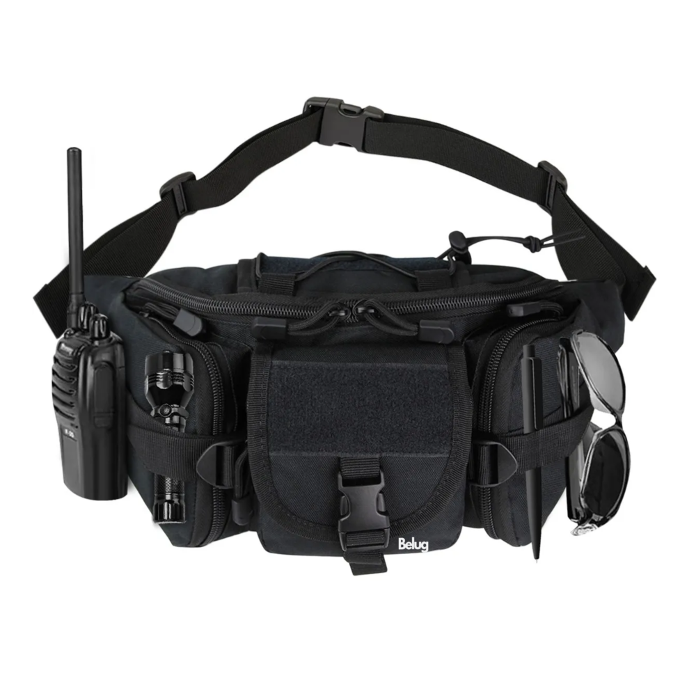 Foto 1 | Cangurera Táctica Militar Impermeable Riñonera Deportiva Belug, Negro