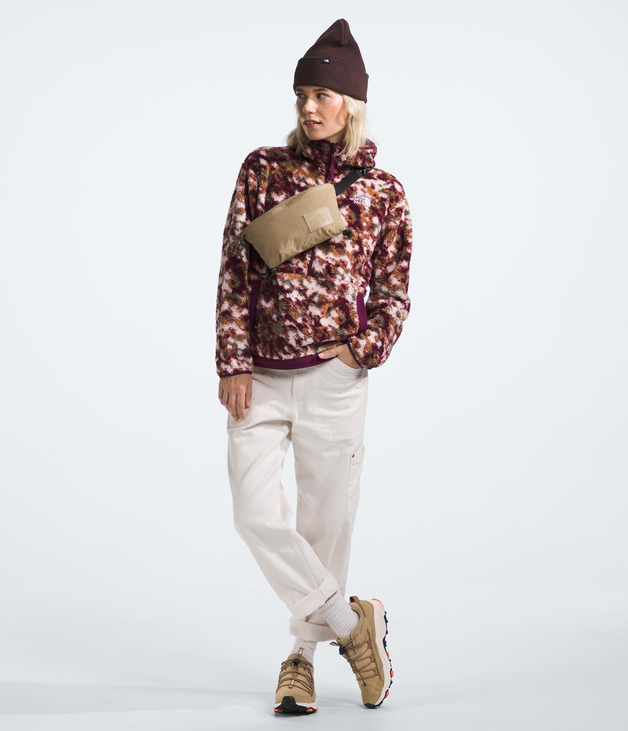 Foto 6 pulgar | Bolsa Lumbar The North Face Never Stop Para Mujer Kelp Tan/tnf Negra - Venta Internacional.