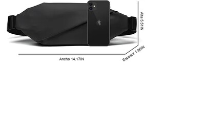 Foto 3 | Xtellar Riñonera De Viaje Impermeable Para Hombre De Diseño Italiano