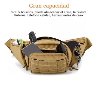 Foto 4 | Cangurera Xtellar Hombre Tactica Impermeable Riñonera Deportiva